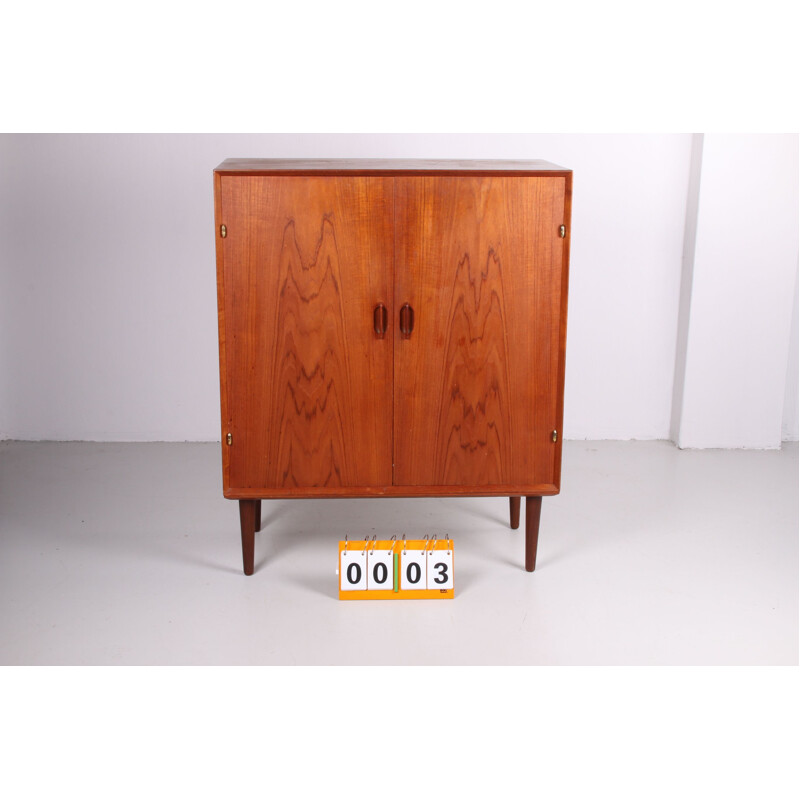 Vintage teak wardrobe by Ejvind A.Johansson