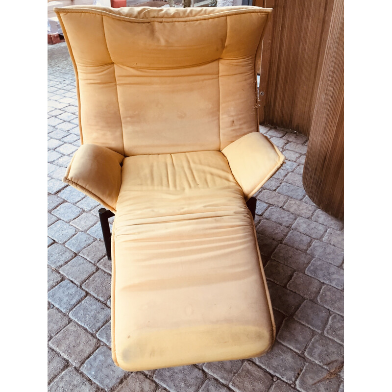 Fauteuil vintage Veranda de Vico Magistretti pour Cassina 1983