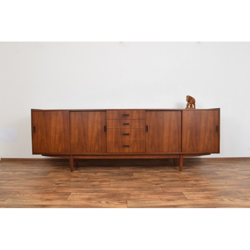 Mid-Century Walnut Sideboard Danish 1960s