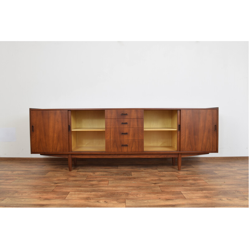 Mid-Century Walnut Sideboard Danish 1960s