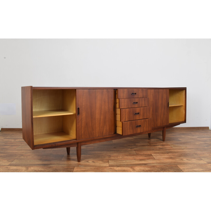 Mid-Century Walnut Sideboard Danish 1960s