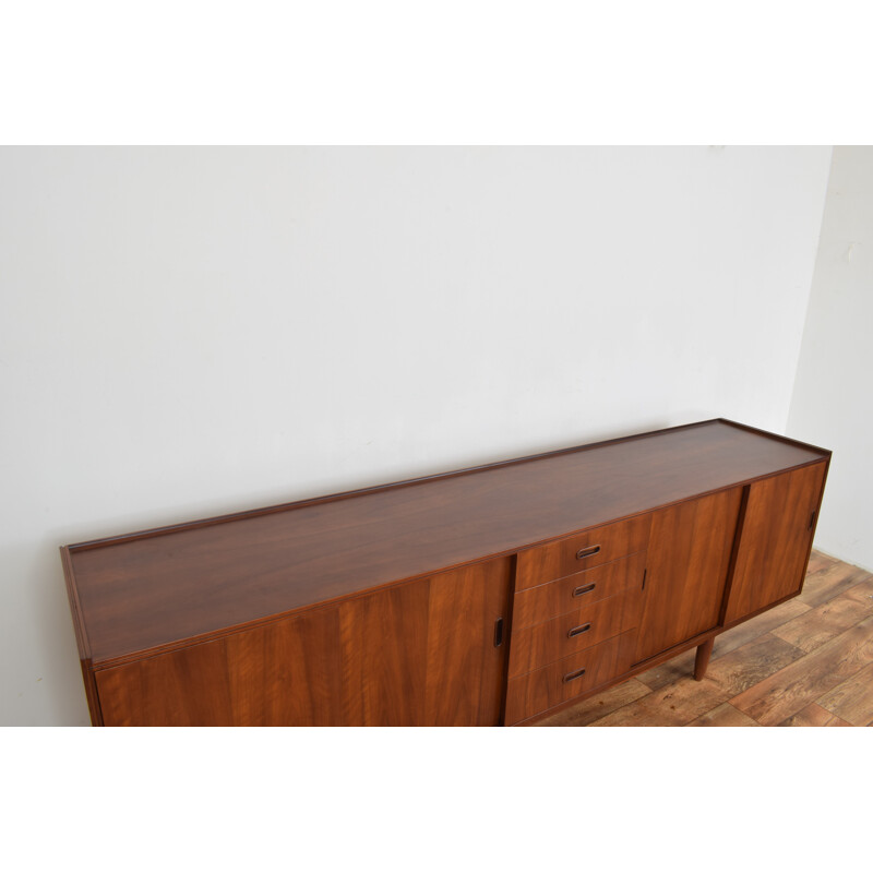 Mid-Century Walnut Sideboard Danish 1960s