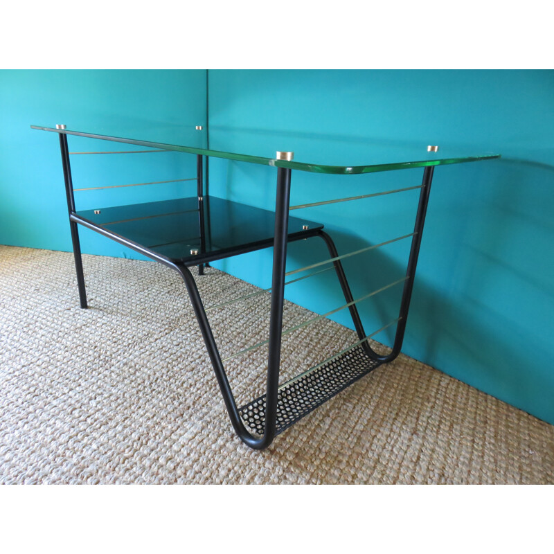 Airborne table with magazine rack - 1950s