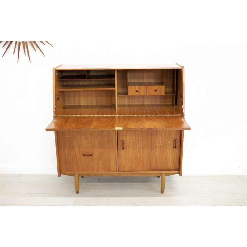 Mid-Century Teak Secretaire 1960s