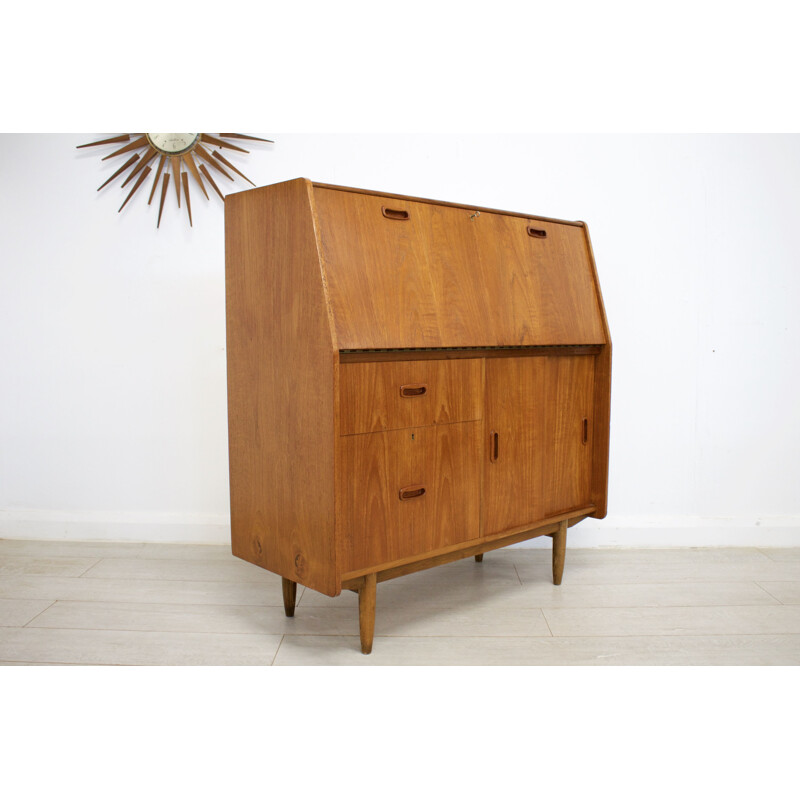 Mid-Century Teak Secretaire 1960s