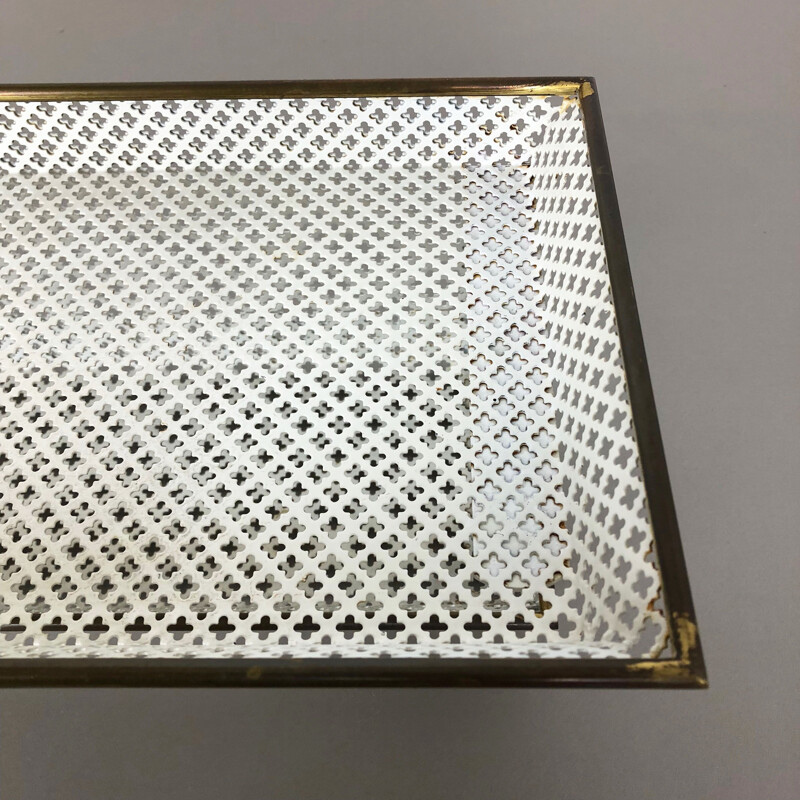 Vintage Matégot wall panel in brass, France 1960