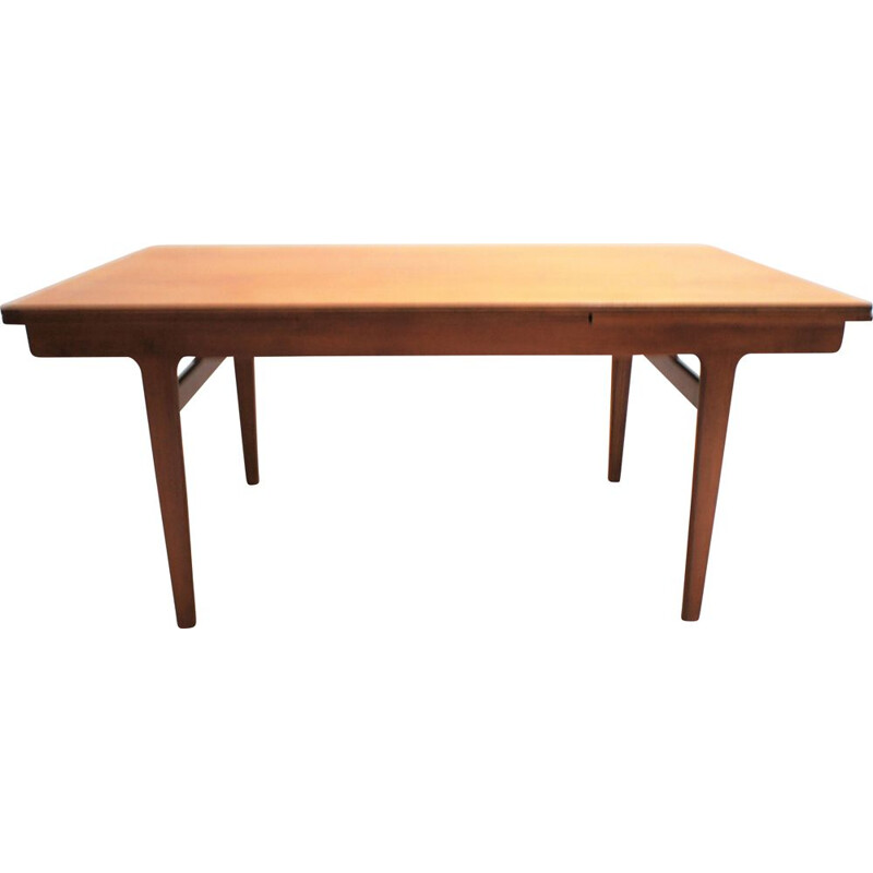 Vintage teak table Henning Kjaernulf Scandinavian 1960s