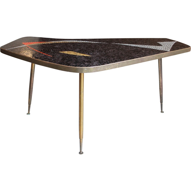 Coffee table in ceramic, Berthold MULLER - 1950s