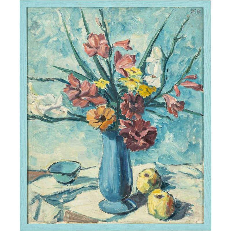 Vintage still life painting