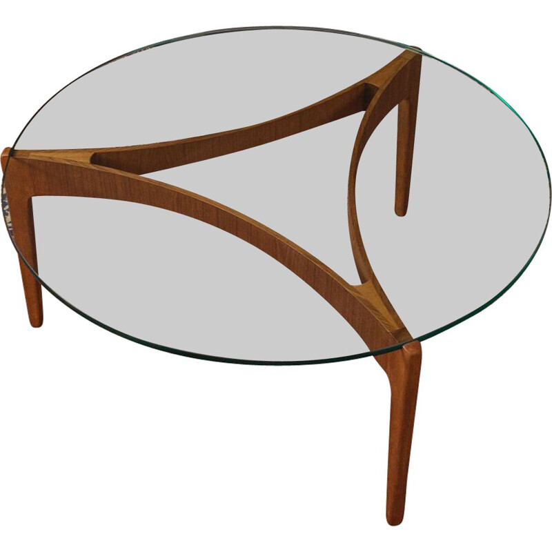 Vintage coffee table Sven Ellekaer 1960s