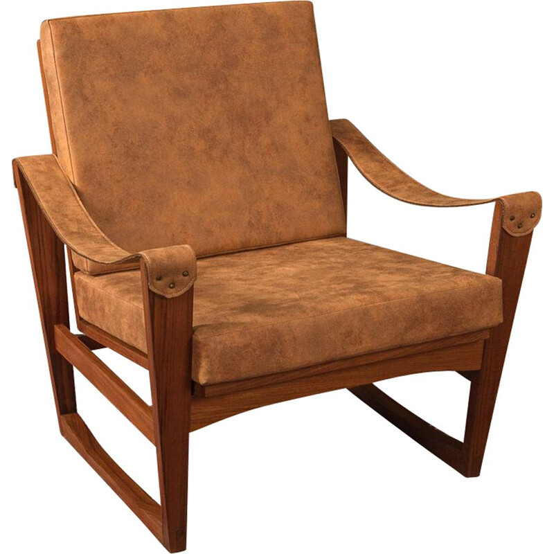 Vintage Safari fauteuil 1960