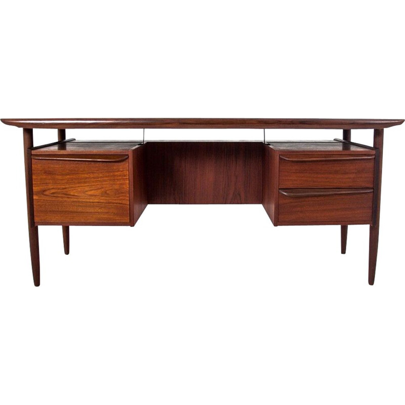 Vintage Teak desk Denmark 1960s