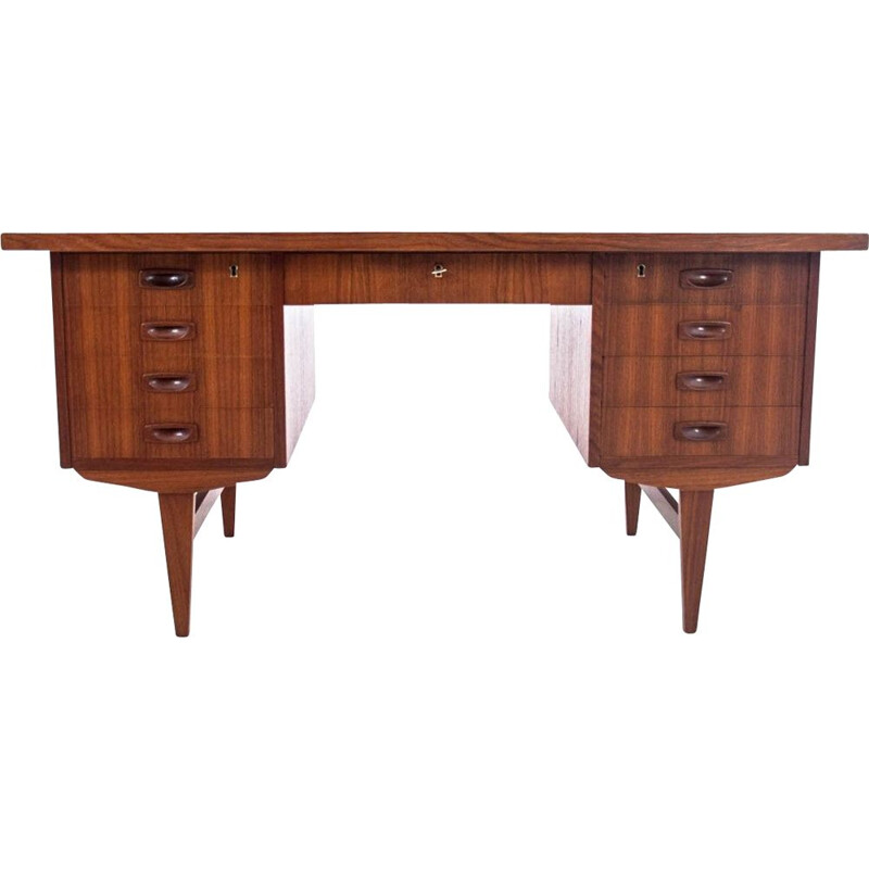 Vintage desk teak Danish 1960s