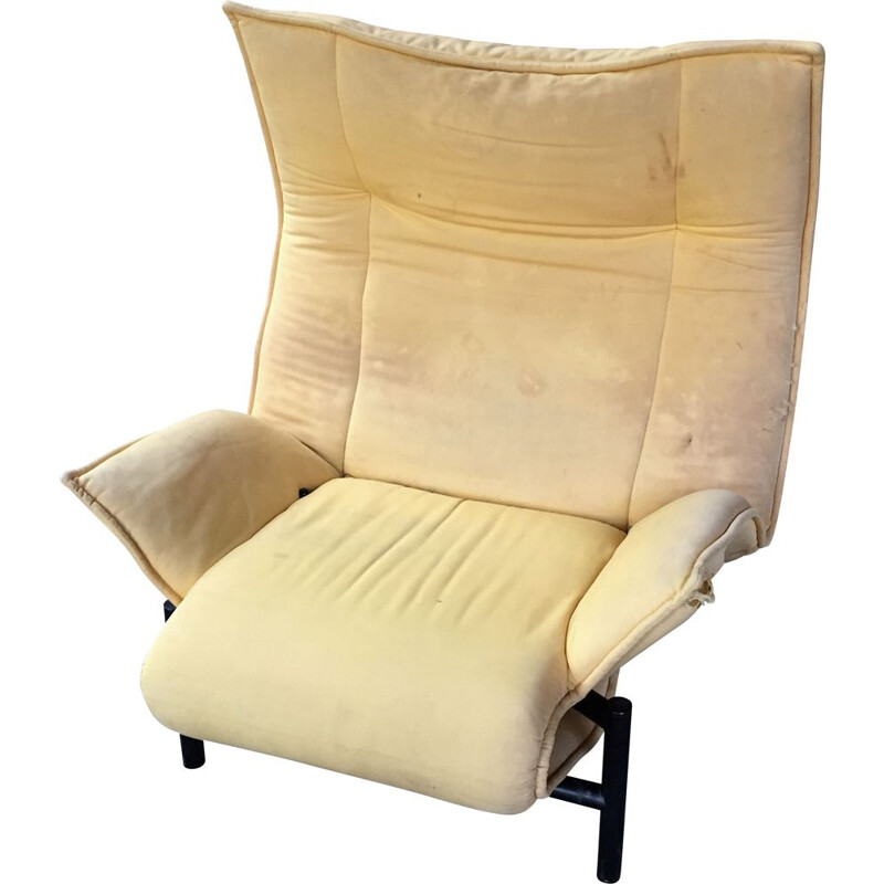 Vintage armchair Veranda by Vico Magistretti for Cassina 1983