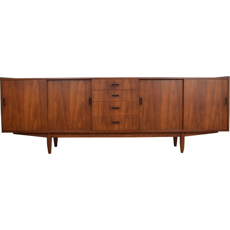 Mid-Century Walnut Sideboard Danish 1960s