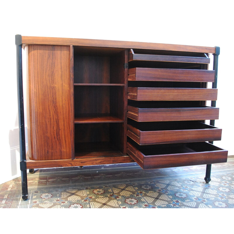 Vintage chest of drawers with shutters Italian