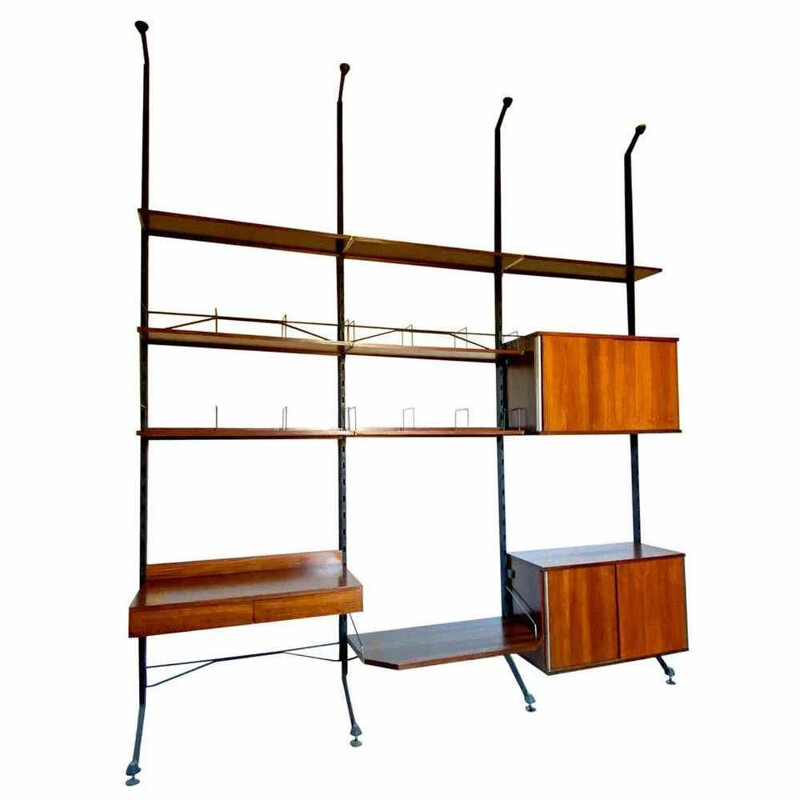 Mid-Century Modern Bookcase by Ico Parisi for MIM Rome 1958s