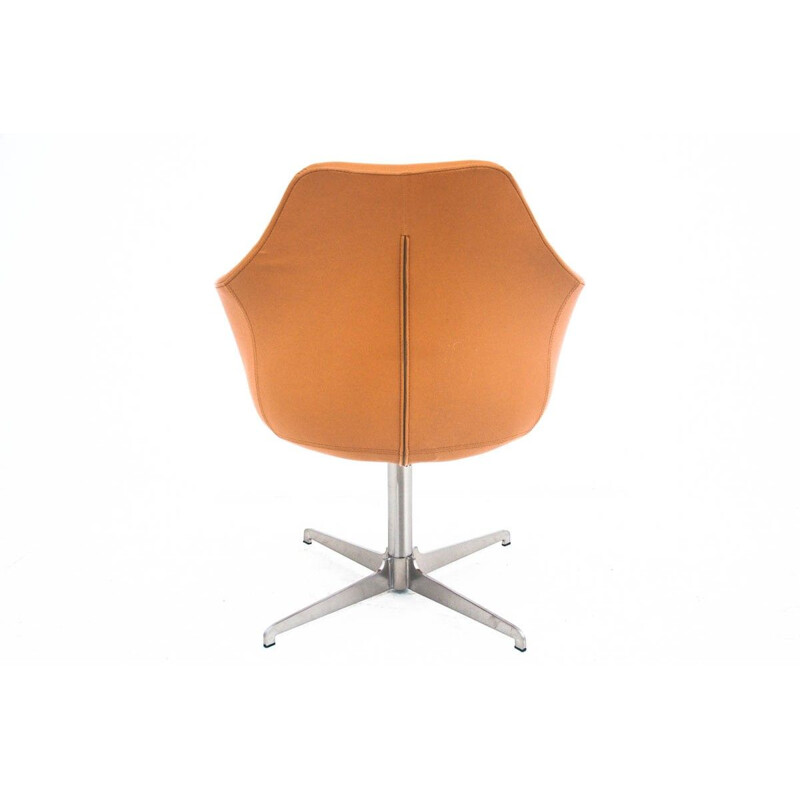 Fauteuil vintage pivotant Danemark 1970