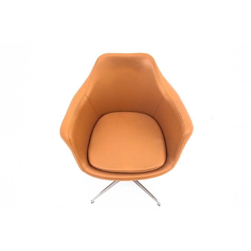 Fauteuil vintage pivotant Danemark 1970