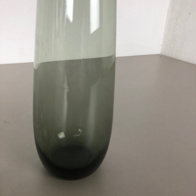 Par de vasos de vidro vintage de Wilhelm Wagenfeld para a Wmf, Alemanha 1960