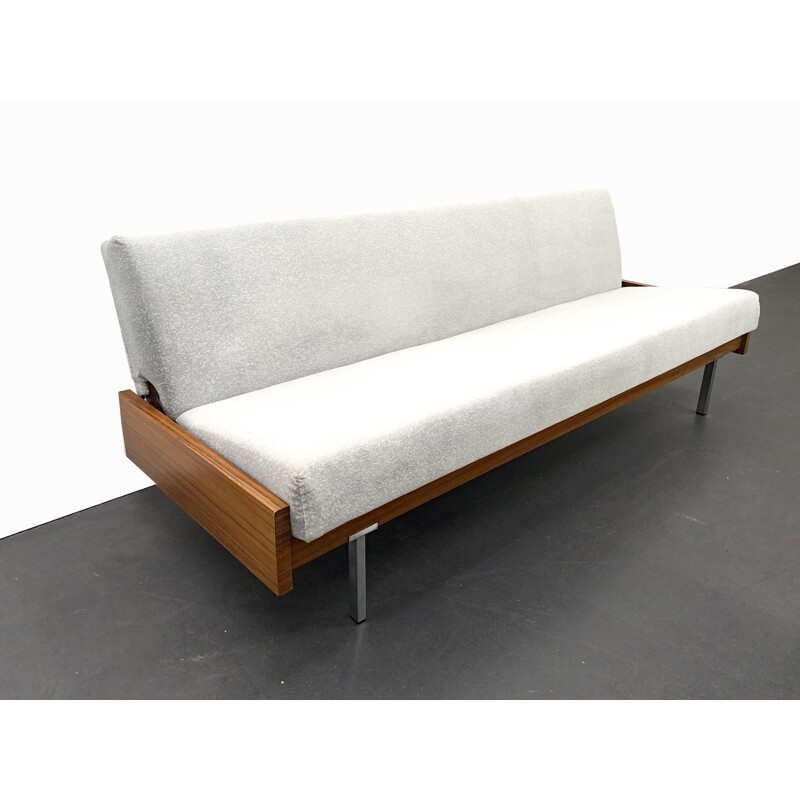 Mid-Century Daybed Sofa Couch Teak Wood 1960s