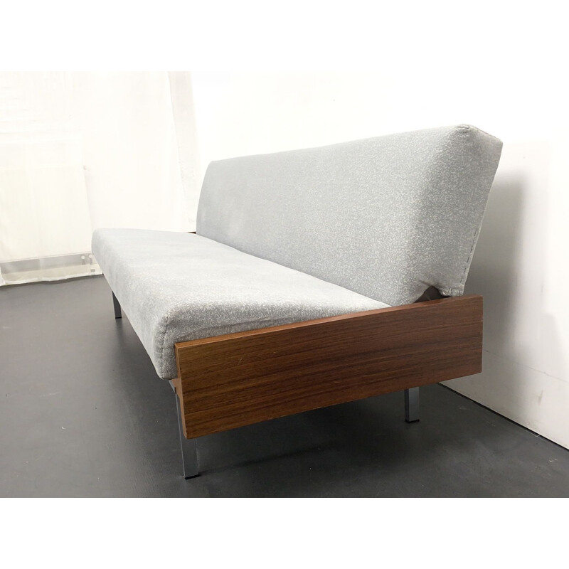 Mid-Century Daybed Sofa Couch Teak Wood 1960s