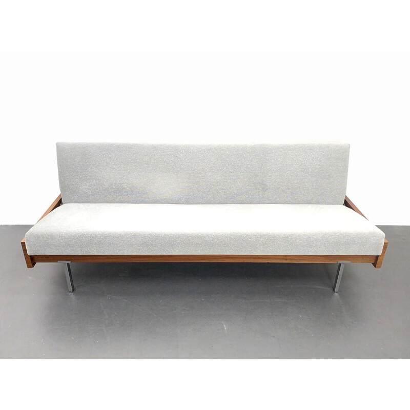 Mid-Century Daybed Sofa Couch Teak Wood 1960s