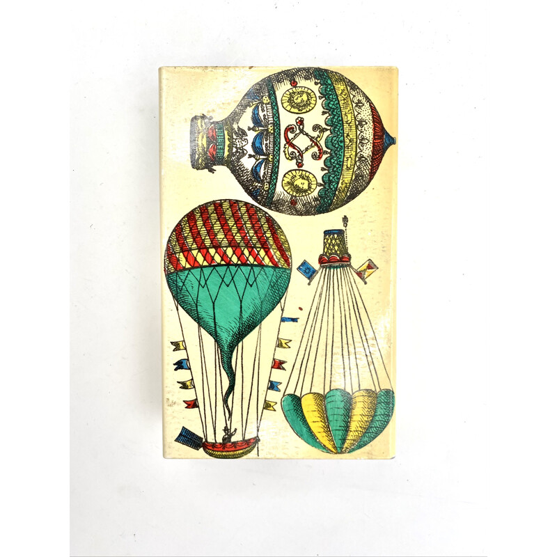 Vintage Piero Fornasetti Balloons Cigars Box Milan Italy 1950s