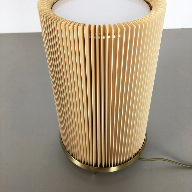 Lampe de table vintage en laiton pour Stilnovo, Italie 1970