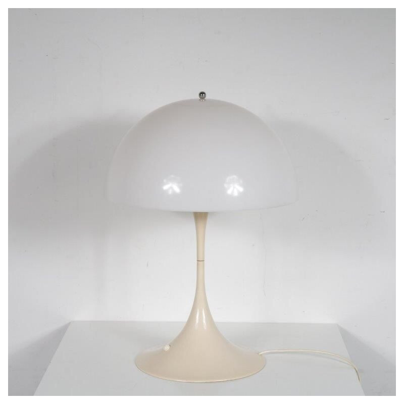Vintage Panthella Table lamp by Verner Panton for Louis Poulsen Denmark 1970s