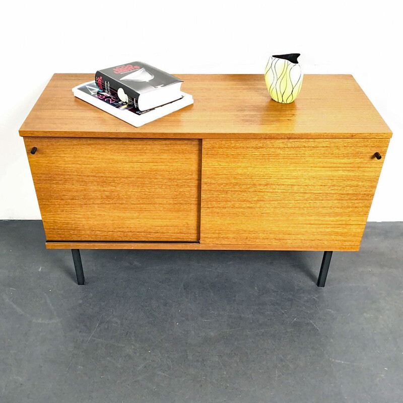 Pair of Mid-Century Teak Sideboards by Günter Renkel for Rego Germany 1960s