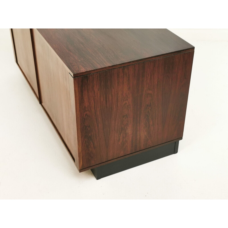 Vintage Rosewood Sideboard Cabinet by Hornslet Mobelfabrik Danish 1960s