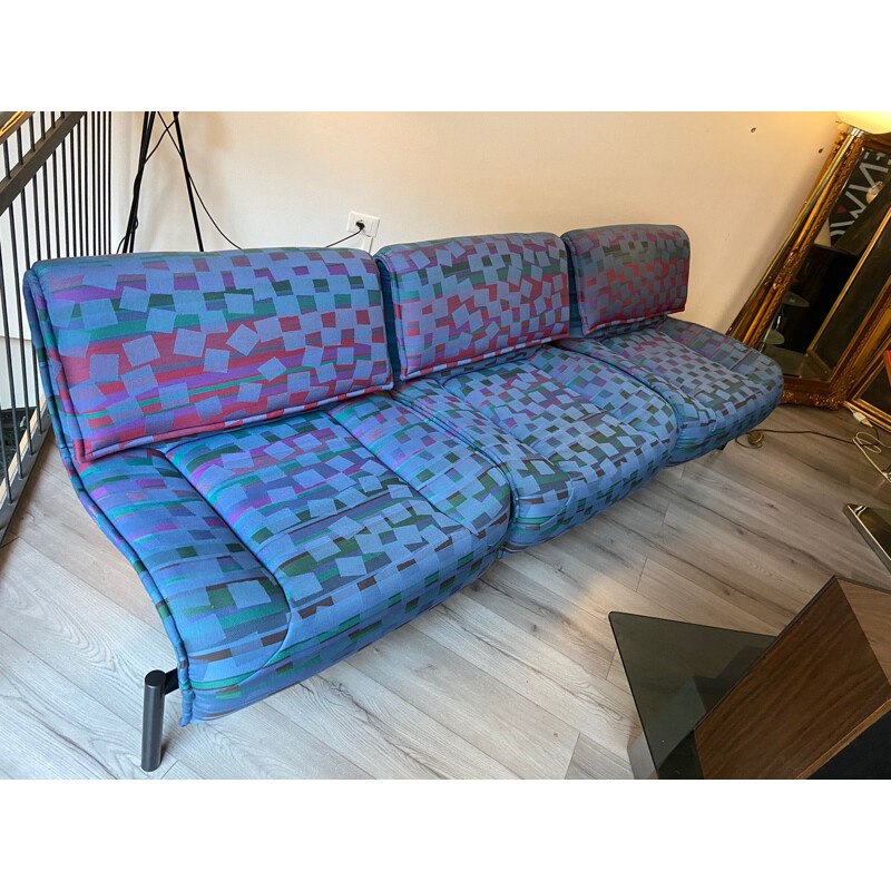 Vintage Veranda Sofa by Vico Magistretti for Cassina 1980s