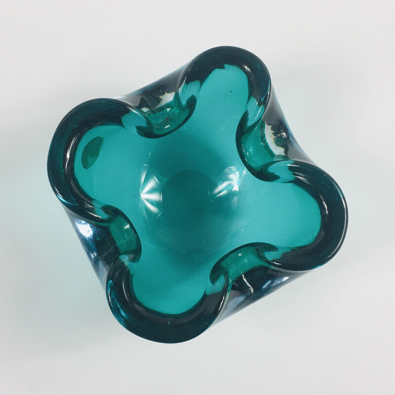 Mid-Century Murano Glass Ashtray Bowl 1960s