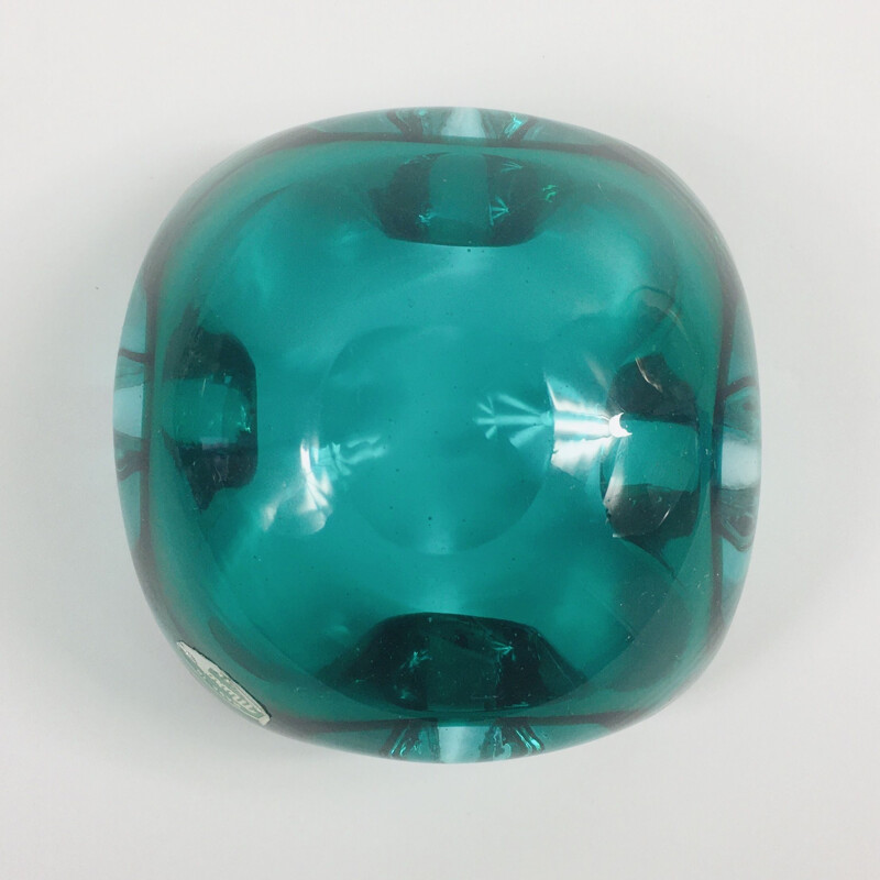 Mid-Century Murano Glass Ashtray Bowl 1960s