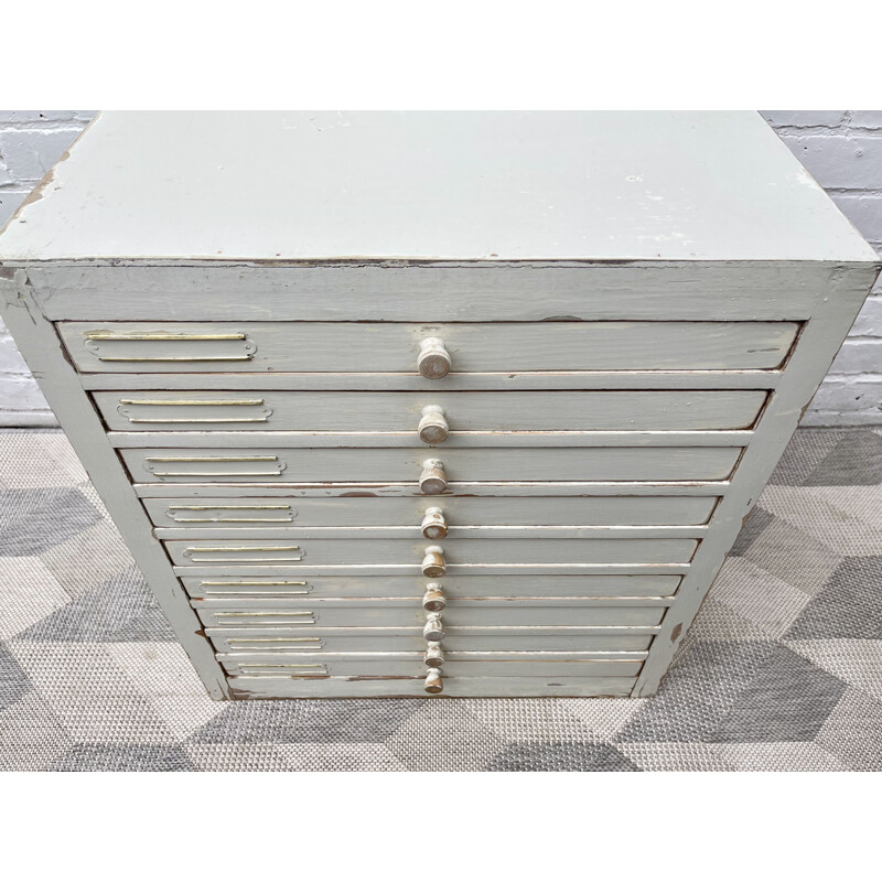 Vintage Dentist Cabinet Drawers