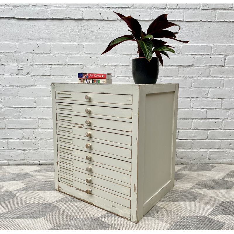 Vintage Dentist Cabinet Drawers