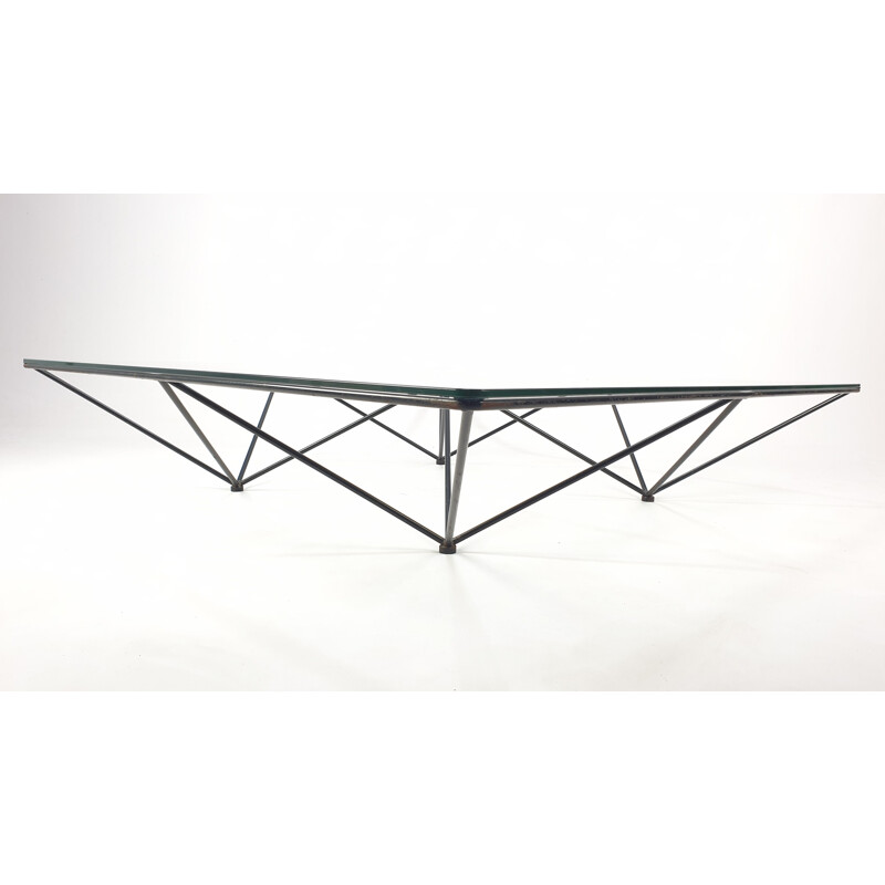 Vintage Alanda square Coffee Table by Paolo Piva for B&B Italia 1980s