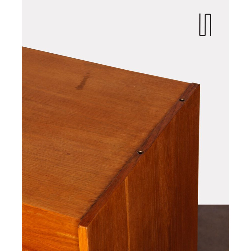 Vintage wooden chest of drawers by Jiri Jiroutek 1960s