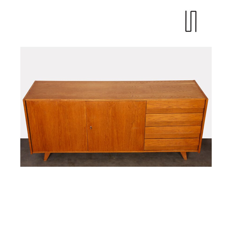 Large vintage chest of drawers by Jiri Jiroutek for Interier Praha 1960s