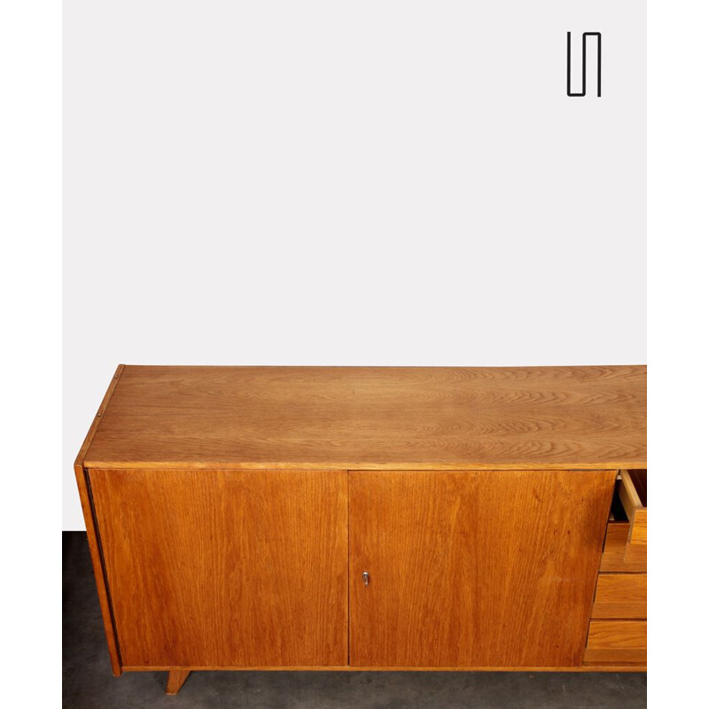 Large vintage chest of drawers by Jiri Jiroutek for Interier Praha 1960s