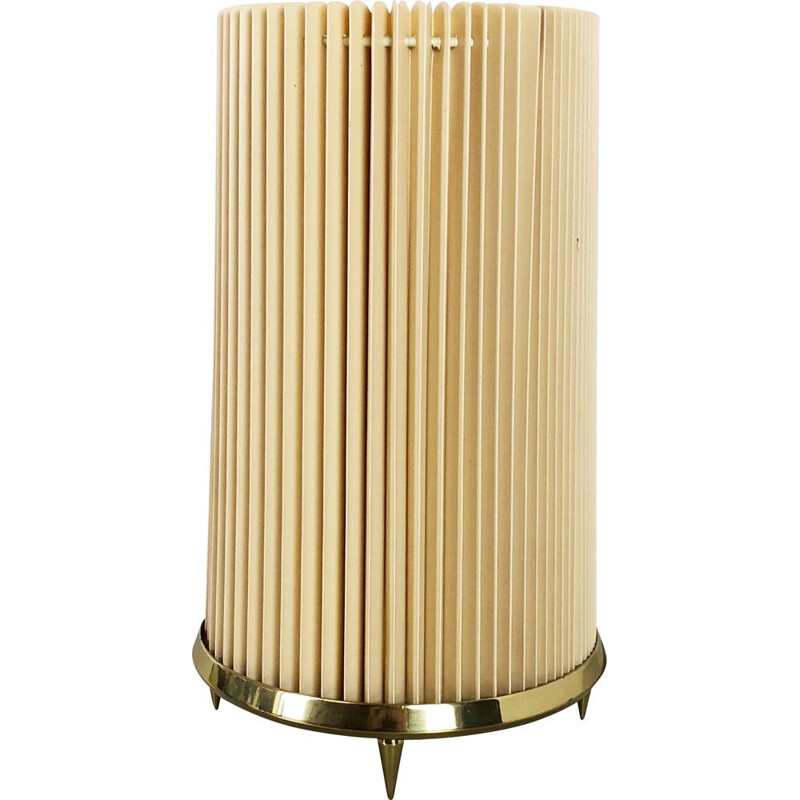 Lampe de table vintage en laiton pour Stilnovo, Italie 1970