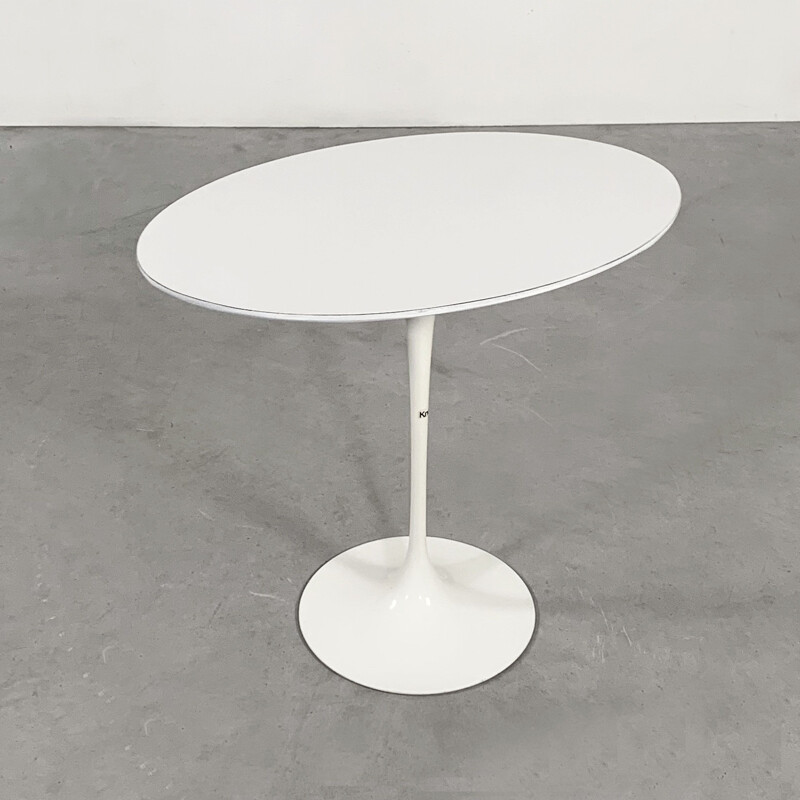 Vintage Ovale Tulip Side Table by Eero Saarinen for Knoll 1960s