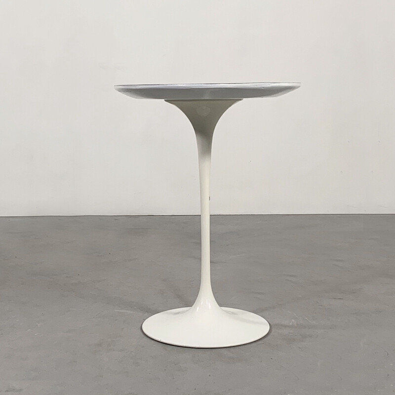 Vintage Ovale Tulip Side Table by Eero Saarinen for Knoll 1960s