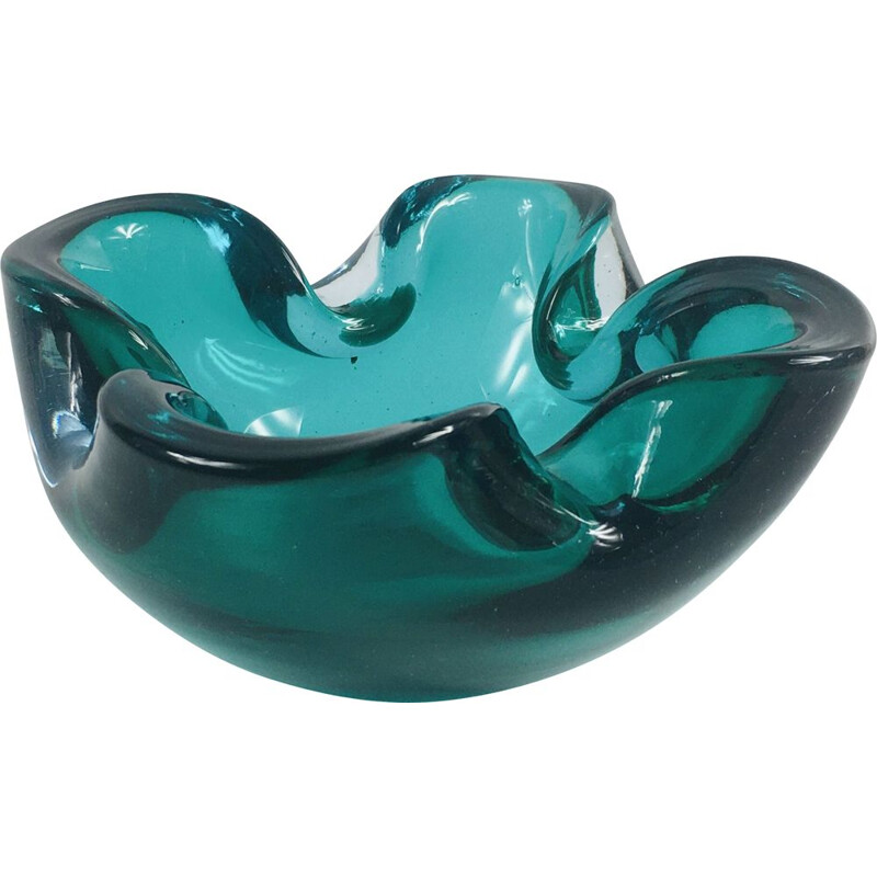 Mid-Century Murano Glass Ashtray Bowl 1960s