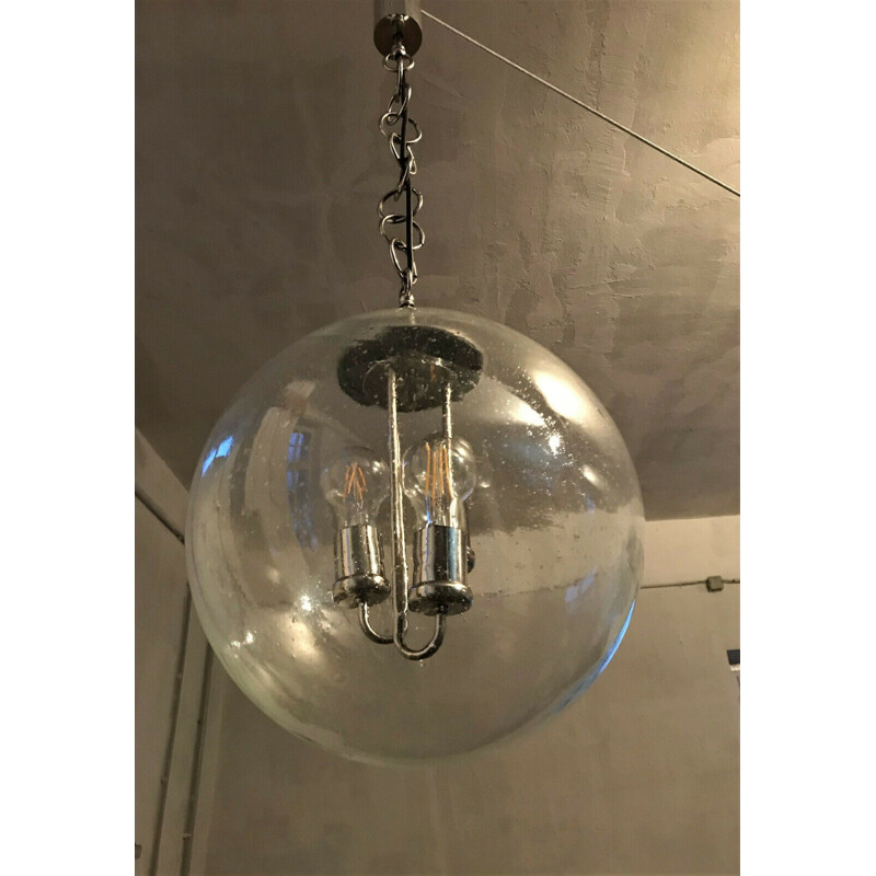 Lampe à boule vintage Spoutnik XL 1970