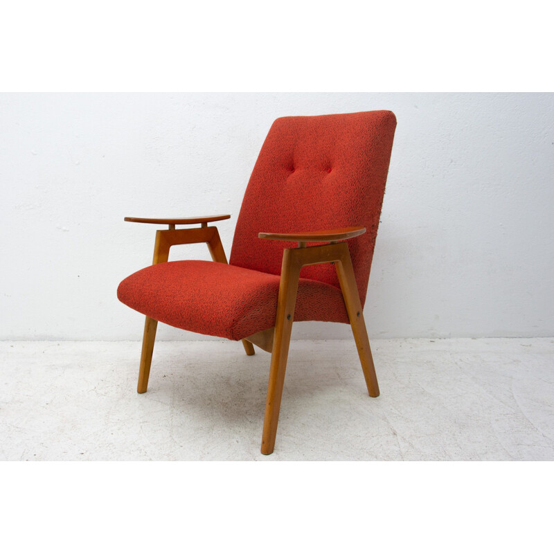 Pair of midcentury armchairs by Jaroslav Šmídek for Jitona 1960s