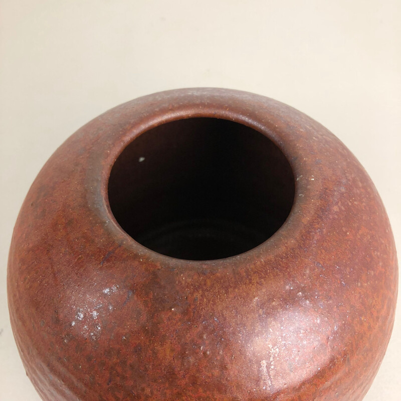 Vintage vaso de cerâmica da oficina de Piet Knepper para Mobach, Holanda 1960