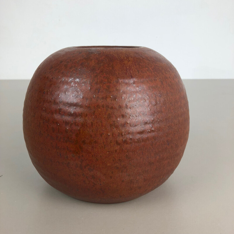 Vaso da laboratorio in ceramica vintage di Piet Knepper per Mobach, Paesi Bassi 1960