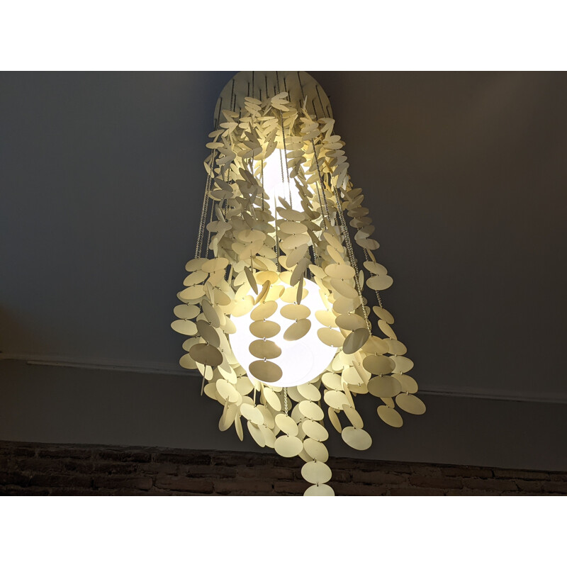 Vintage chandelier Verner Panton 1970s